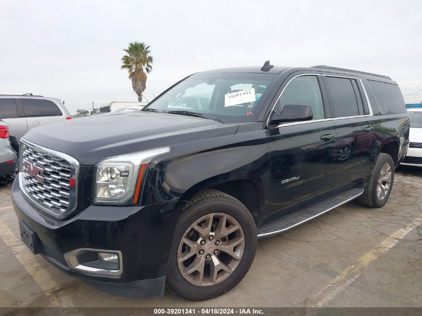 2019 GMC Yukon Xl Sle VIN: 1GKS1FKC8KR275022 Lot: 39201341