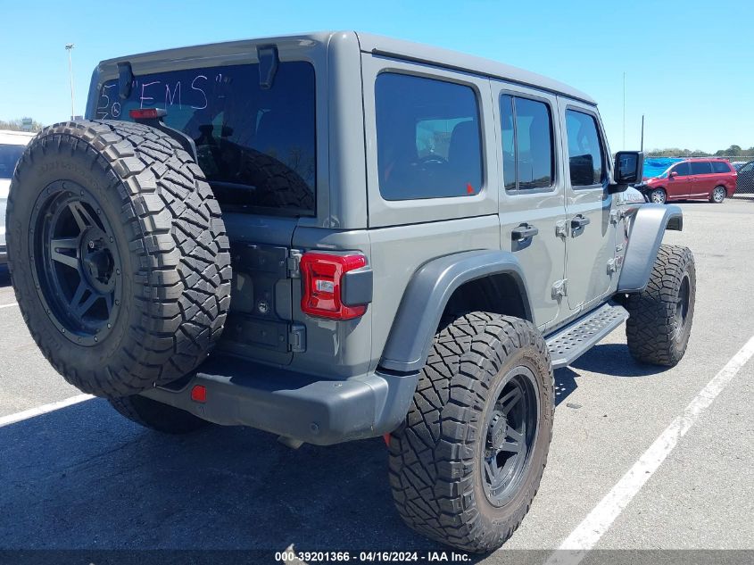 2020 Jeep Wrangler Unlimited Rubicon Recon 4X4 VIN: 1C4HJXFN6LW265759 Lot: 39201366