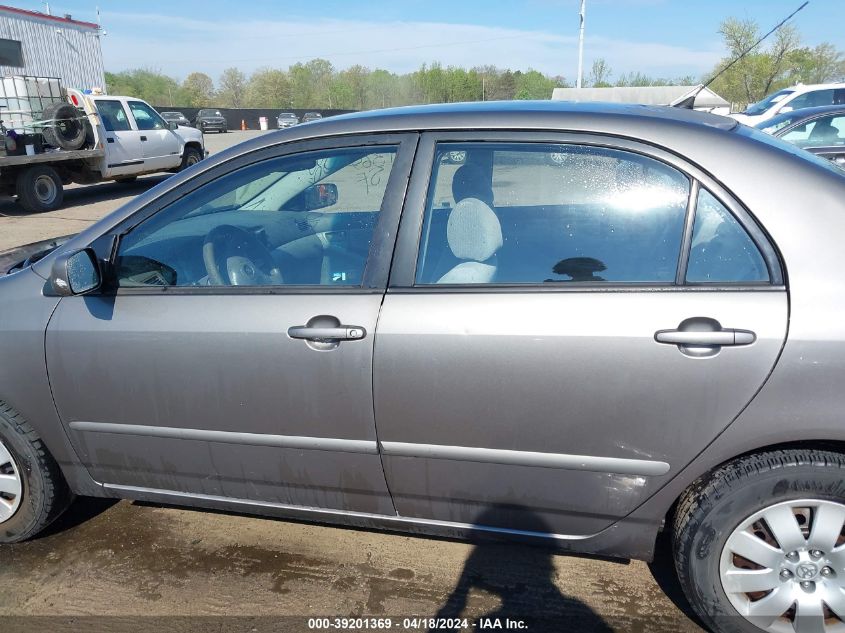 2004 Toyota Corolla Le VIN: 2T1BR32E24C307335 Lot: 39201369