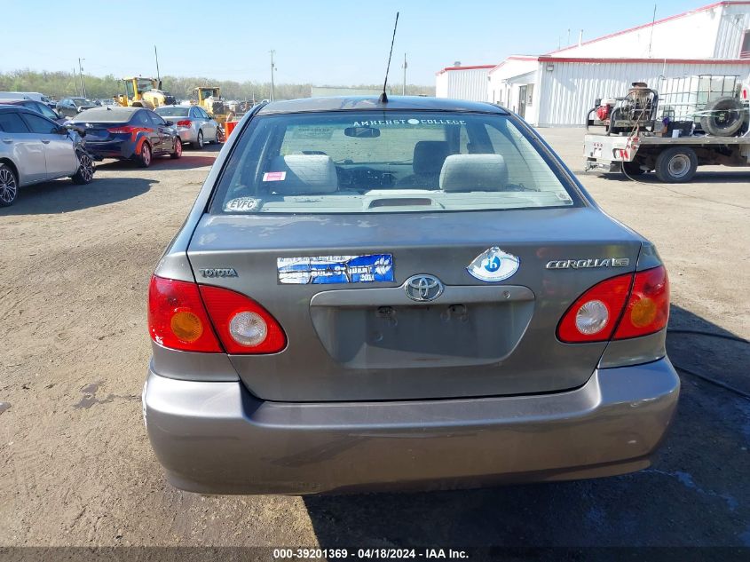 2004 Toyota Corolla Le VIN: 2T1BR32E24C307335 Lot: 39201369