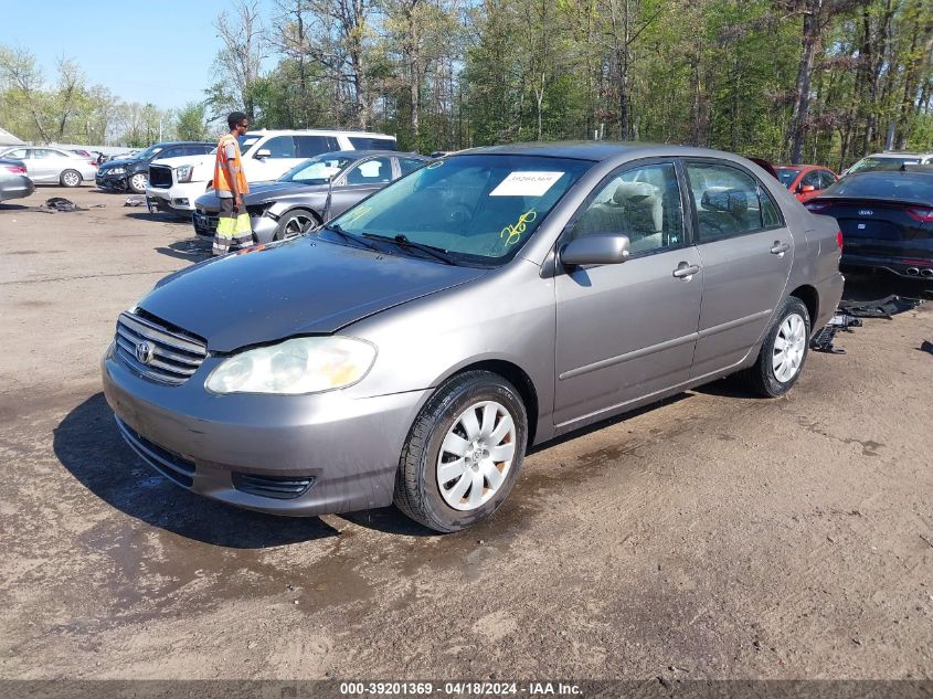 2004 Toyota Corolla Le VIN: 2T1BR32E24C307335 Lot: 39201369