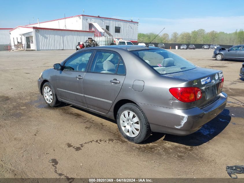 2004 Toyota Corolla Le VIN: 2T1BR32E24C307335 Lot: 39201369