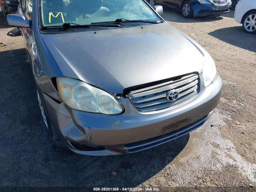 2004 Toyota Corolla Le VIN: 2T1BR32E24C307335 Lot: 39201369