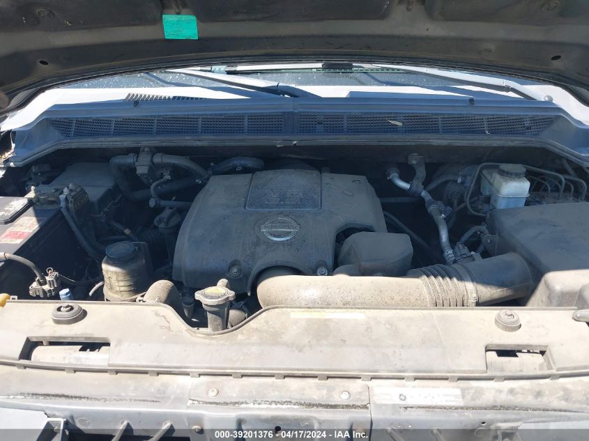 2010 Nissan Titan Se VIN: 1N6AA0CHXAN316767 Lot: 39201376