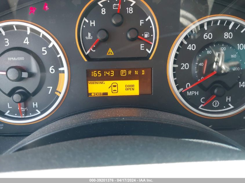 2010 Nissan Titan Se VIN: 1N6AA0CHXAN316767 Lot: 39201376