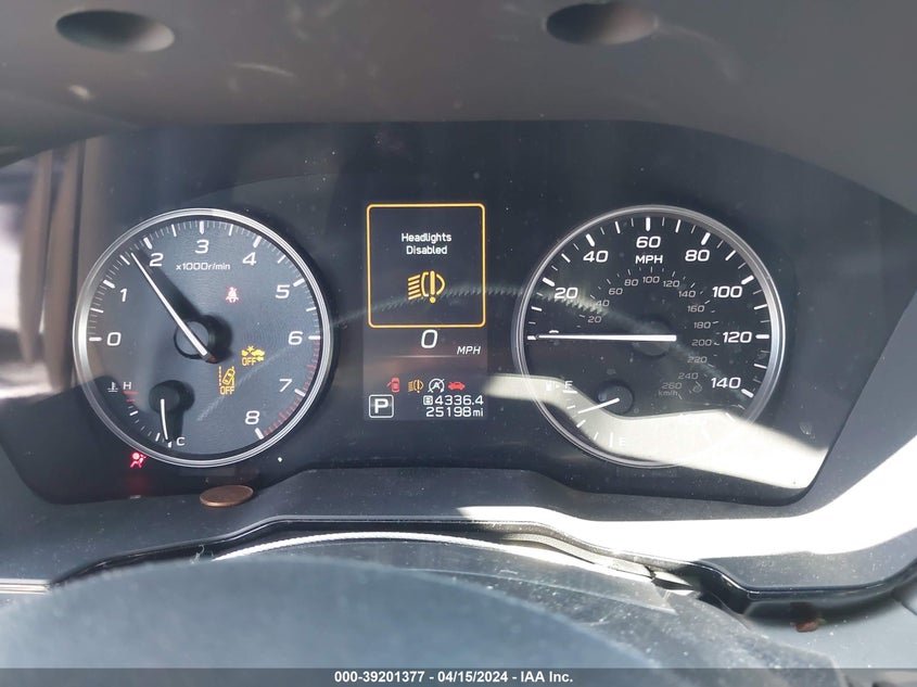 VIN 4S4BTACC3P3215386 2023 SUBARU OUTBACK PREMIUM