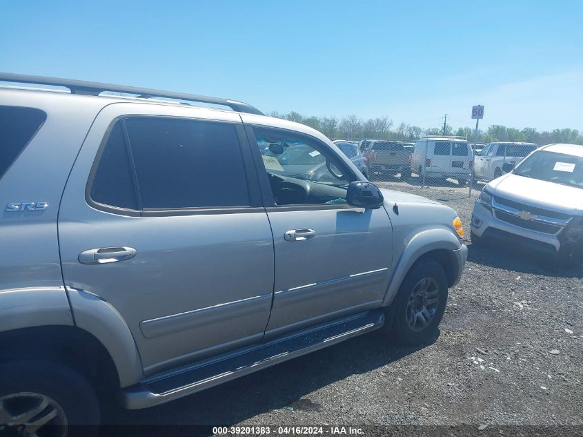 2004 Toyota Sequoia Sr5 V8 VIN: 5TDBT44A74S212875 Lot: 39201383