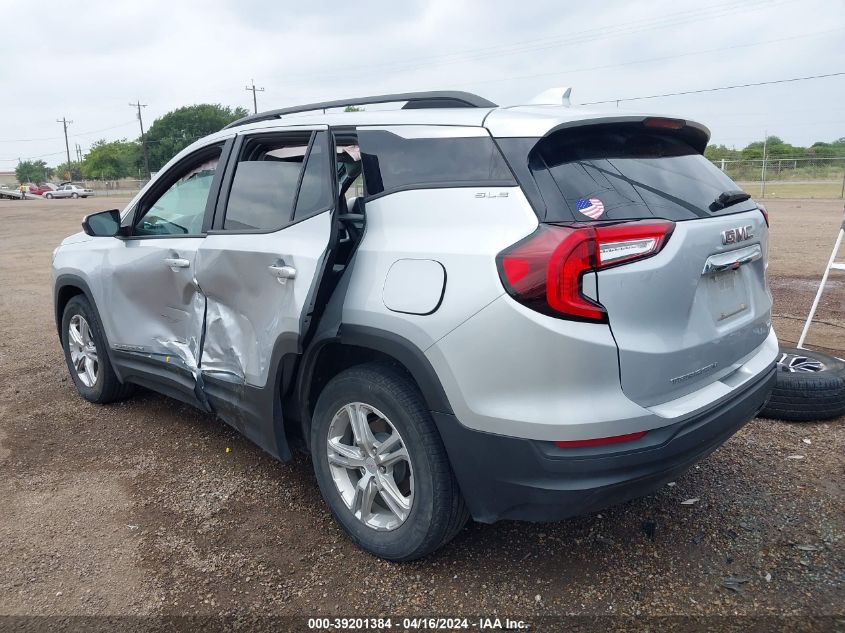 2022 GMC Terrain Fwd Sle VIN: 3GKALMEV8NL104497 Lot: 39201384