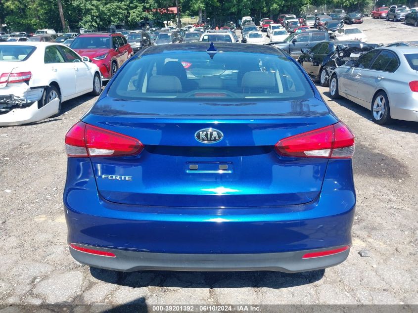 2018 Kia Forte Lx VIN: 3KPFK4A73JE181384 Lot: 39201392