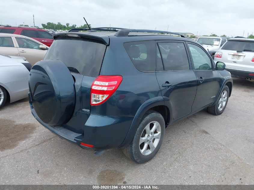 2010 Toyota Rav4 Limited VIN: 2T3DF4DVXAW054870 Lot: 39201394