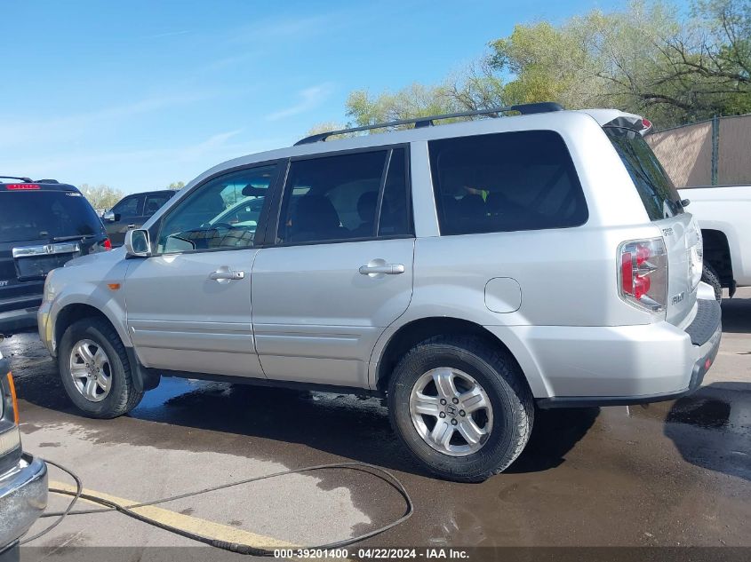 2008 Honda Pilot Vp VIN: 5FNYF18268B017248 Lot: 50358474