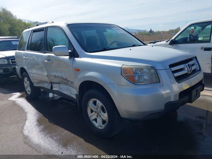 2008 Honda Pilot Vp VIN: 5FNYF18268B017248 Lot: 50358474