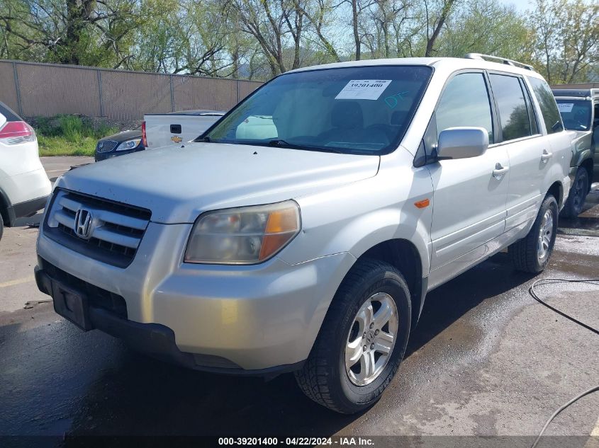 2008 Honda Pilot Vp VIN: 5FNYF18268B017248 Lot: 50358474