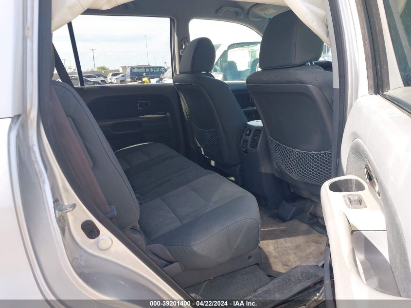 2008 Honda Pilot Vp VIN: 5FNYF18268B017248 Lot: 50358474