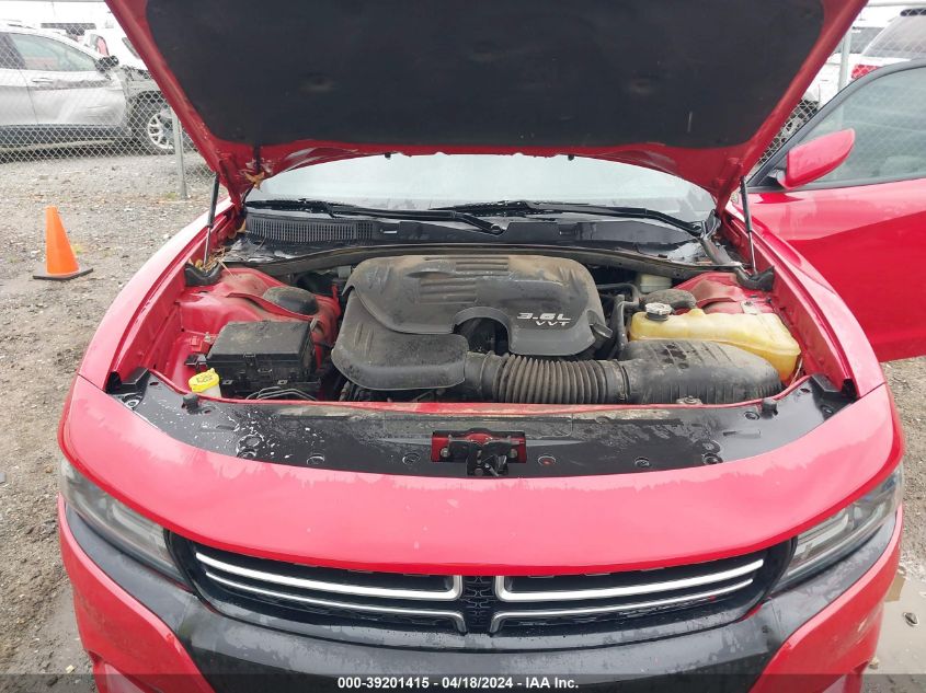 2015 Dodge Charger Se VIN: 2C3CDXBG6FH729374 Lot: 39236777