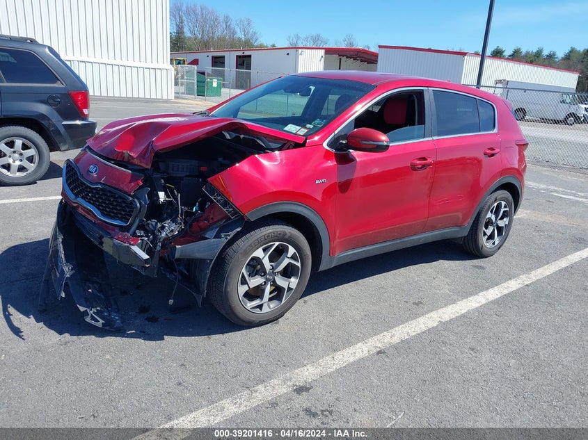 VIN KNDPMCACXL7804198 2020 KIA SPORTAGE LX