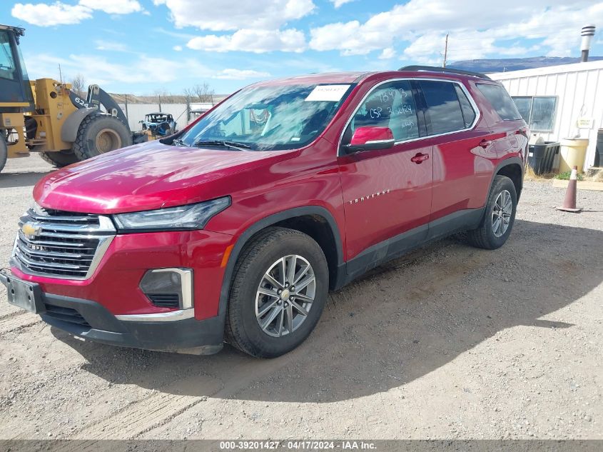 2023 Chevrolet Traverse Awd Lt Cloth VIN: 1GNEVGKW2PJ195533 Lot: 39222686