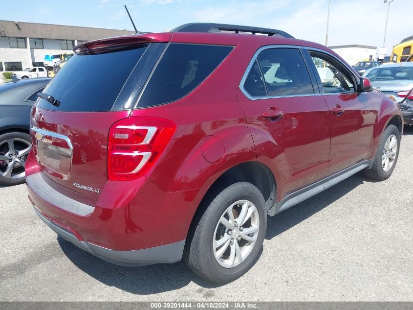2016 Chevrolet Equinox Lt VIN: 2GNALCEK3G1168082 Lot: 39201444