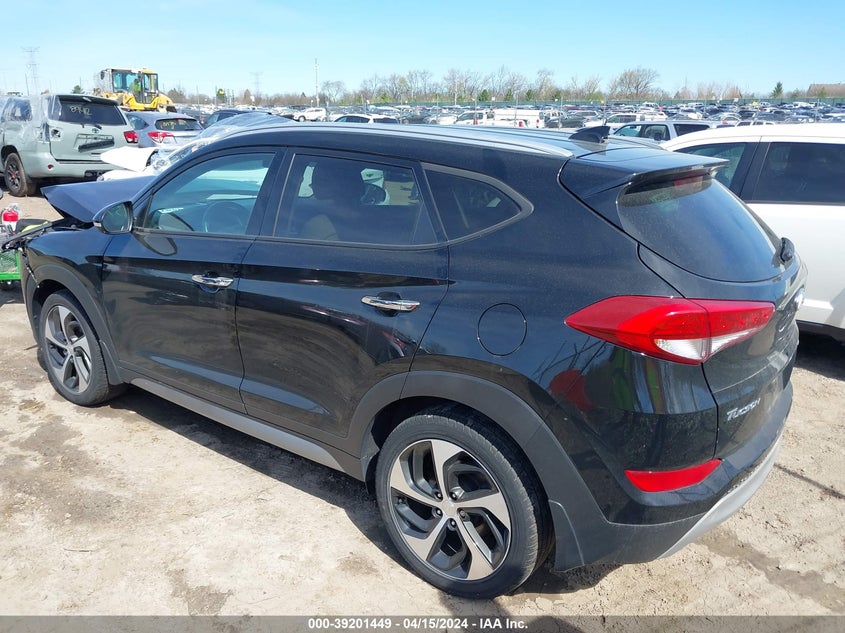 2017 HYUNDAI TUCSON LIMITED - KM8J3CA29HU274276