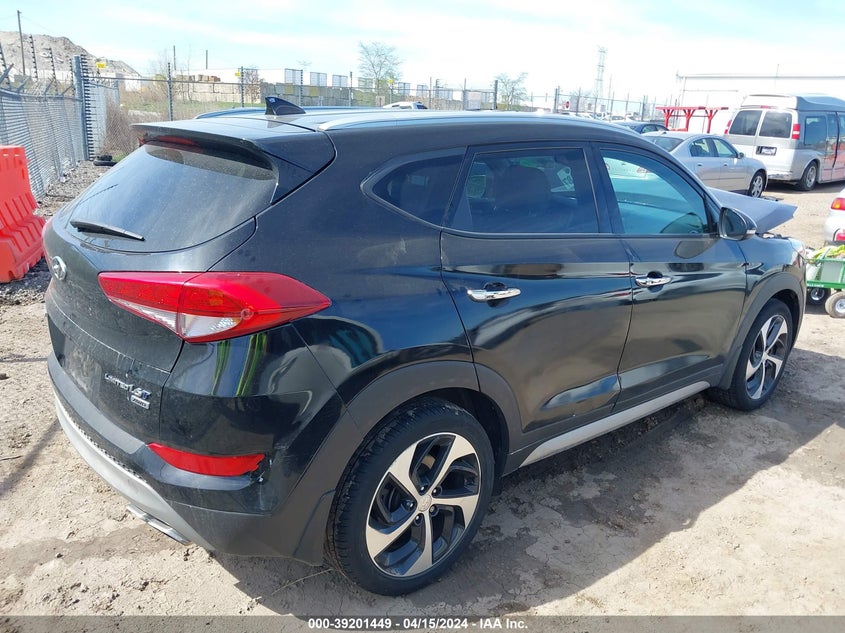 2017 HYUNDAI TUCSON LIMITED - KM8J3CA29HU274276