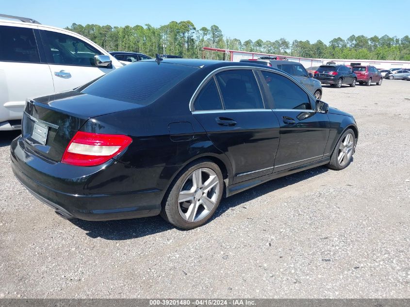 WDDGF5EB1BA521171 | 2011 MERCEDES-BENZ C 300