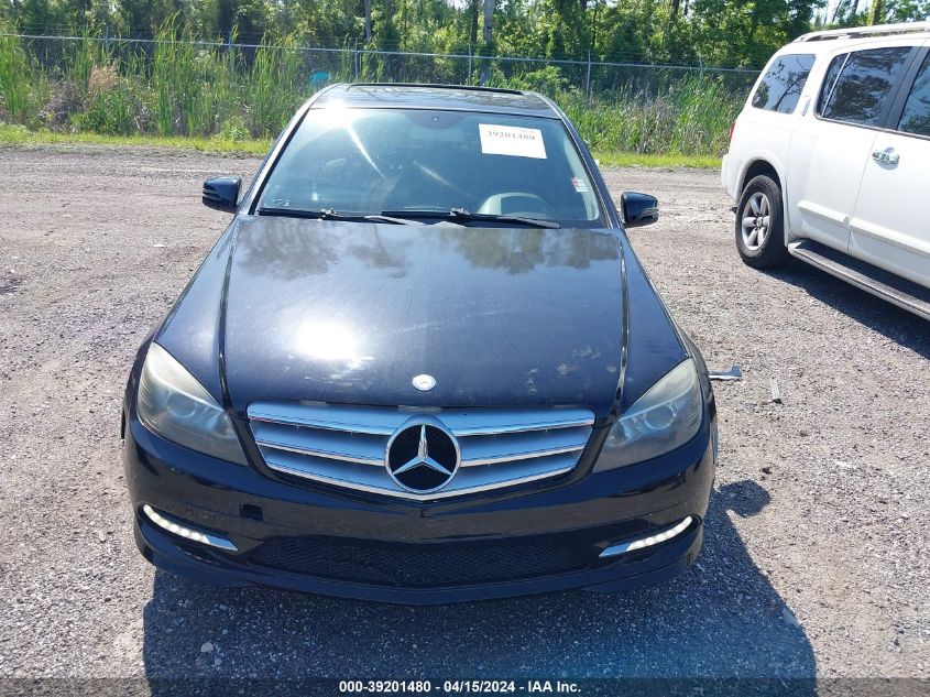 WDDGF5EB1BA521171 | 2011 MERCEDES-BENZ C 300