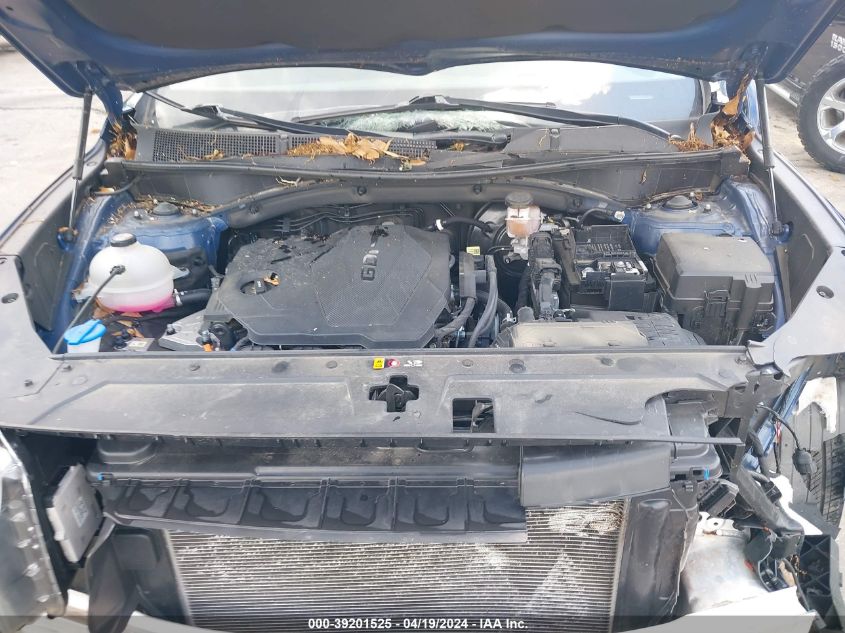 2022 Hyundai Santa Fe Sel VIN: 5NMS24AJ9NH455910 Lot: 39201525