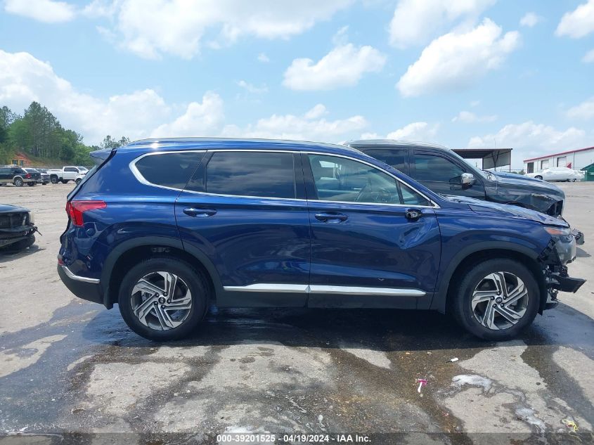 2022 Hyundai Santa Fe Sel VIN: 5NMS24AJ9NH455910 Lot: 39201525
