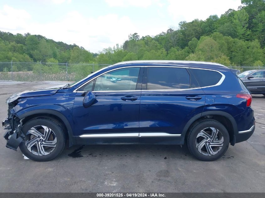 2022 Hyundai Santa Fe Sel VIN: 5NMS24AJ9NH455910 Lot: 39201525