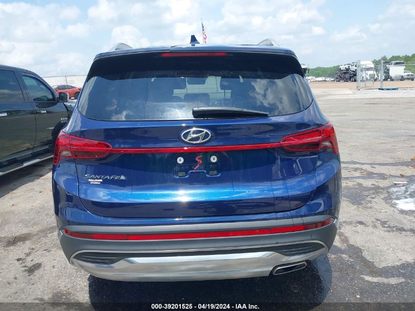 2022 Hyundai Santa Fe Sel VIN: 5NMS24AJ9NH455910 Lot: 39201525