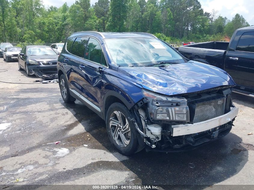 2022 Hyundai Santa Fe Sel VIN: 5NMS24AJ9NH455910 Lot: 39201525