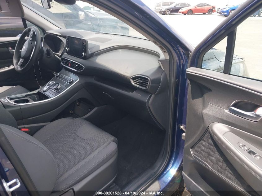 2022 Hyundai Santa Fe Sel VIN: 5NMS24AJ9NH455910 Lot: 39201525