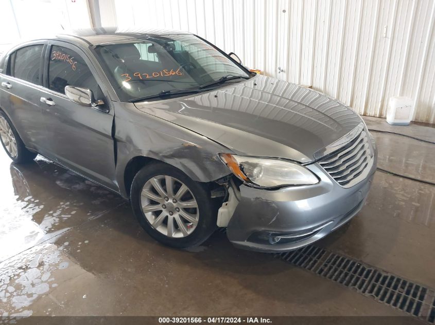 2013 Chrysler 200 Limited VIN: 1C3CCBCGXDN702252 Lot: 39236572