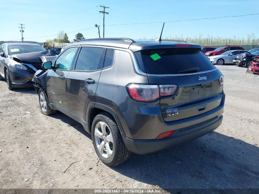 2019 Jeep Compass Latitude 4X4 VIN: 3C4NJDBB1KT740610 Lot: 39201641