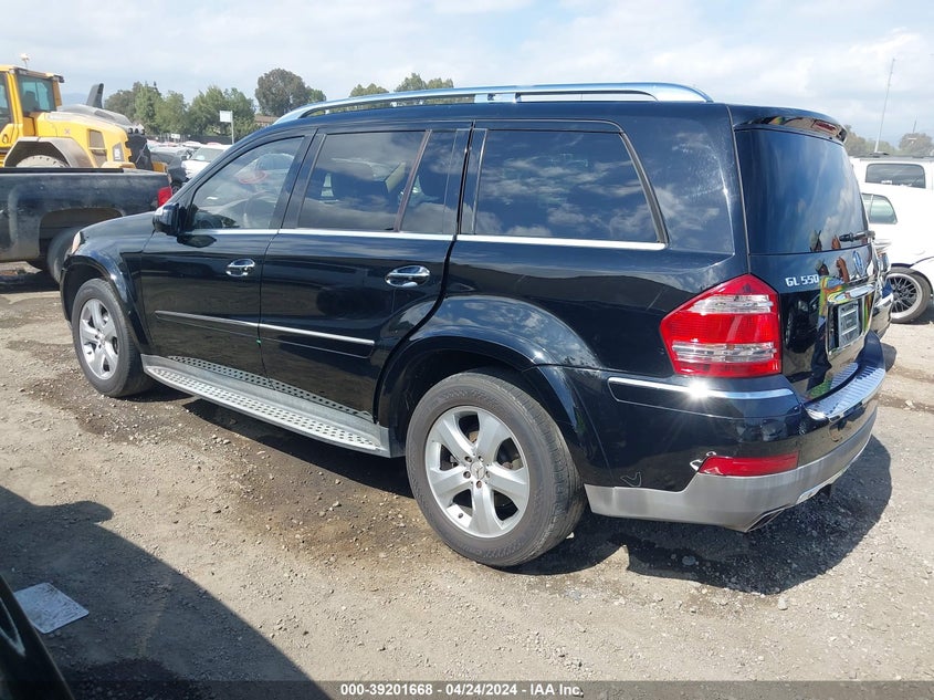 2009 Mercedes-Benz Gl 550 4Matic VIN: 4JGBF86E29A456089 Lot: 39201668