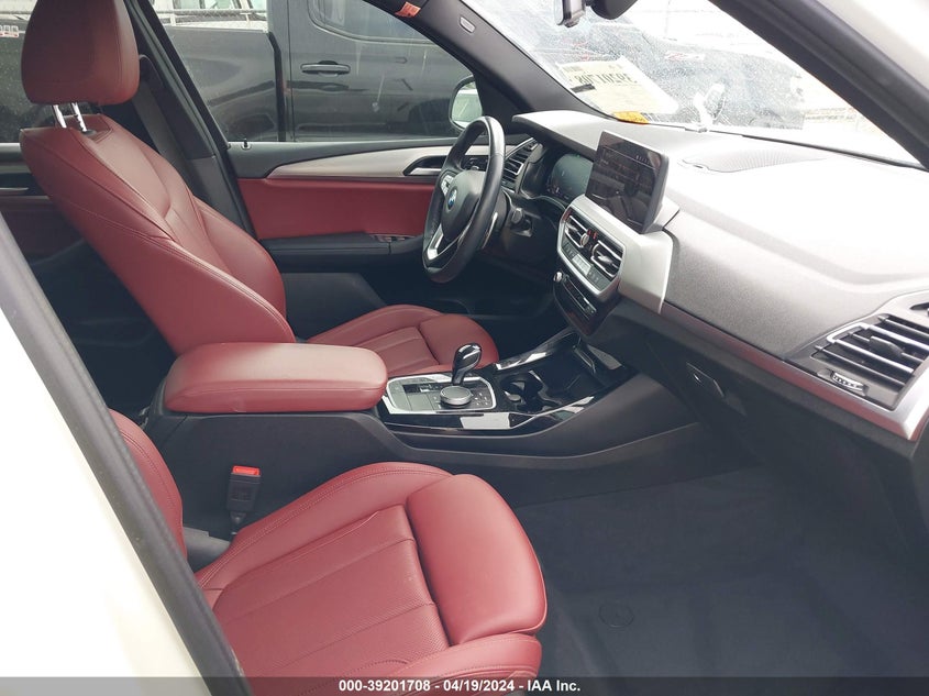 2022 BMW X3 2.0L I-4 DI, DOHC, V(VIN: 5UX43DP08N9K88499