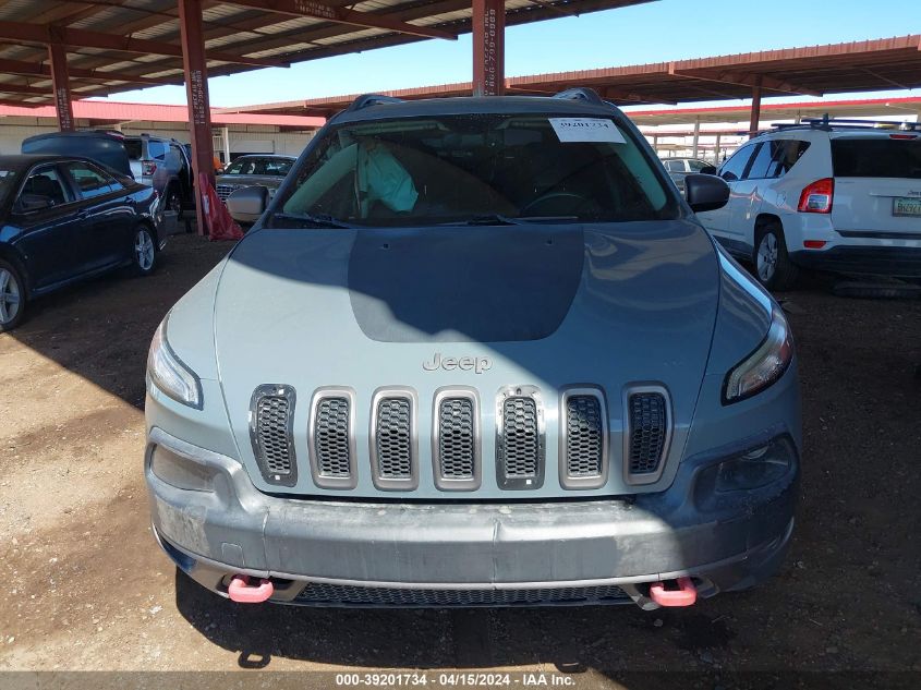 2014 Jeep Cherokee Trailhawk VIN: 1C4PJMBS7EW257985 Lot: 39201734