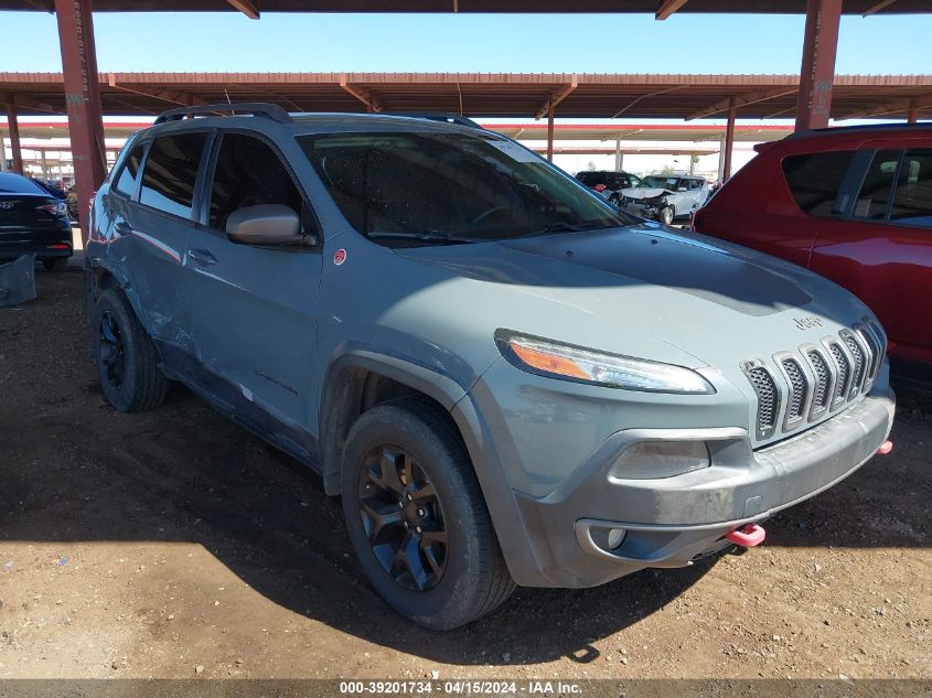 2014 Jeep Cherokee Trailhawk VIN: 1C4PJMBS7EW257985 Lot: 39201734