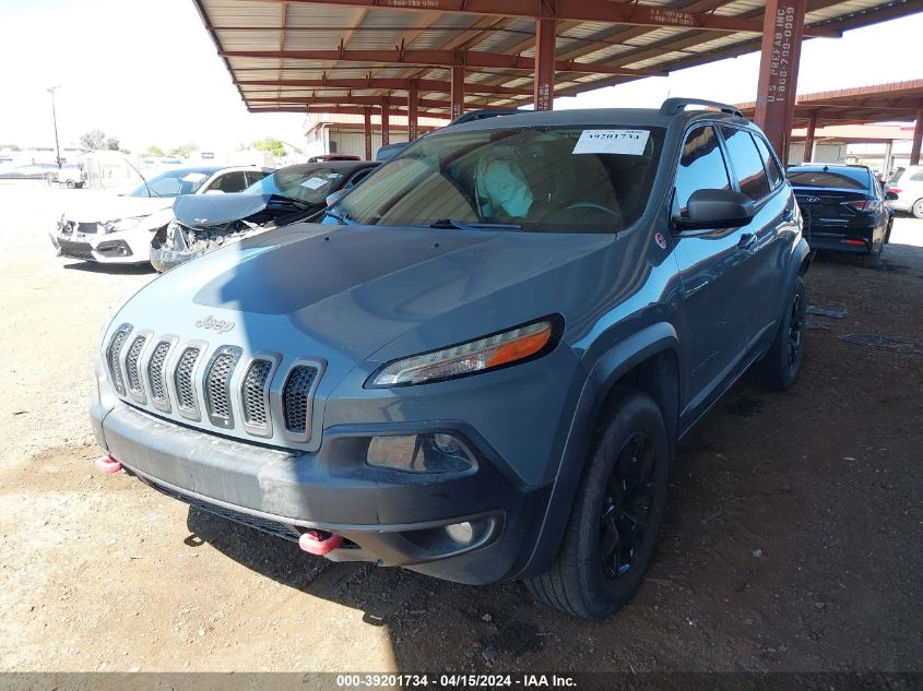 2014 Jeep Cherokee Trailhawk VIN: 1C4PJMBS7EW257985 Lot: 39201734