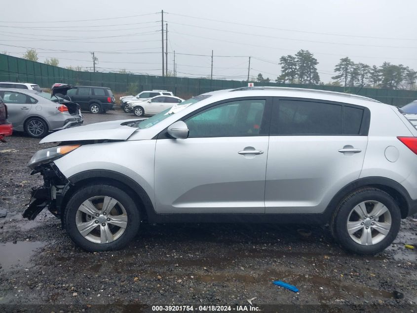 2011 Kia Sportage Lx VIN: KNDPB3A23B7049570 Lot: 39201754