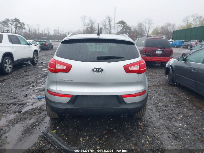 2011 Kia Sportage Lx VIN: KNDPB3A23B7049570 Lot: 39201754