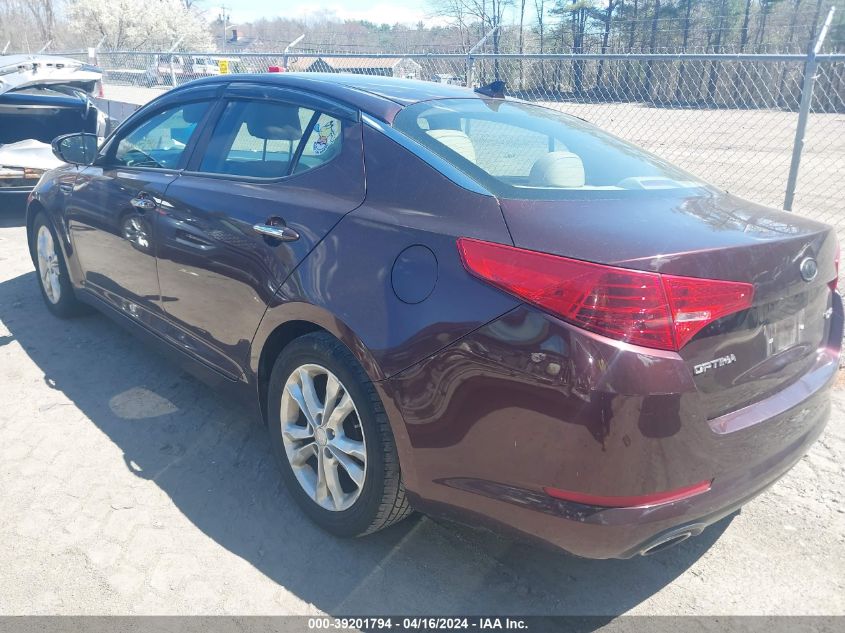 2012 Kia Optima Ex VIN: 5XXGN4A75CG031038 Lot: 39201794