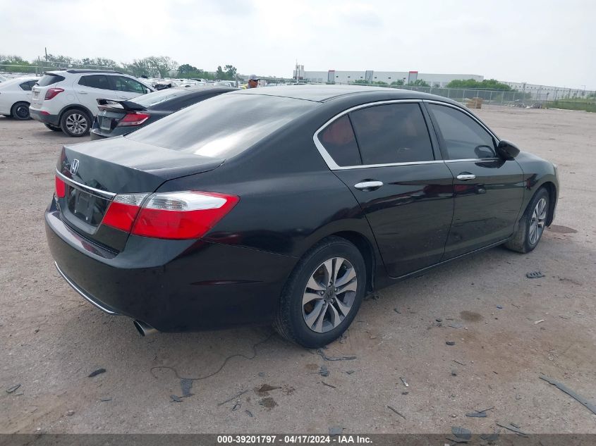 2015 Honda Accord Lx VIN: 1HGCR2F36FA156774 Lot: 39201797