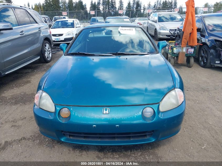 1995 Honda Civic Del Sol Si VIN: JHMEH6260SS000850 Lot: 39201801