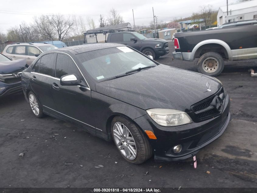 2009 Mercedes-Benz C 300 Luxury 4Matic/Sport 4Matic VIN: WDDGF81X69F232383 Lot: 39236455