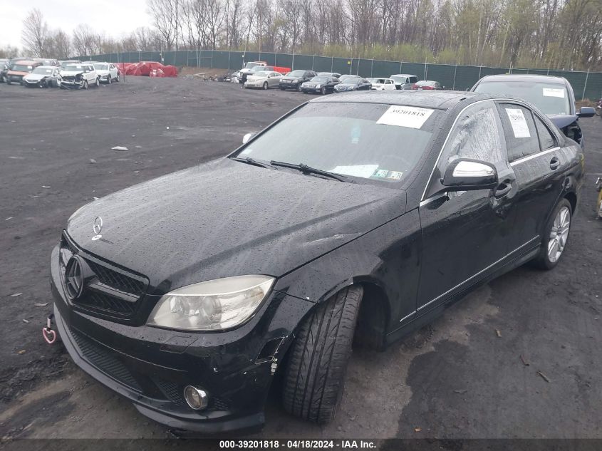 2009 Mercedes-Benz C 300 Luxury 4Matic/Sport 4Matic VIN: WDDGF81X69F232383 Lot: 39236455