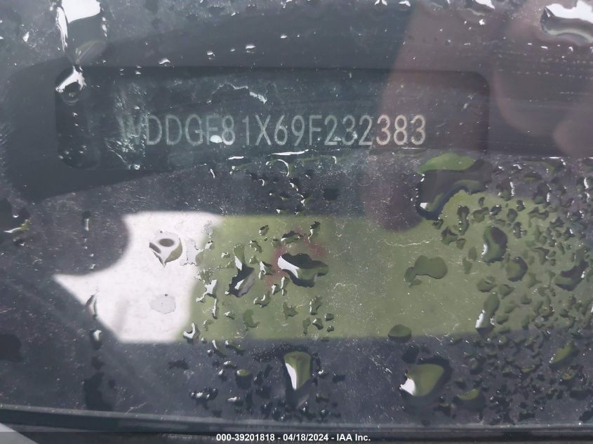 2009 Mercedes-Benz C 300 Luxury 4Matic/Sport 4Matic VIN: WDDGF81X69F232383 Lot: 39236455