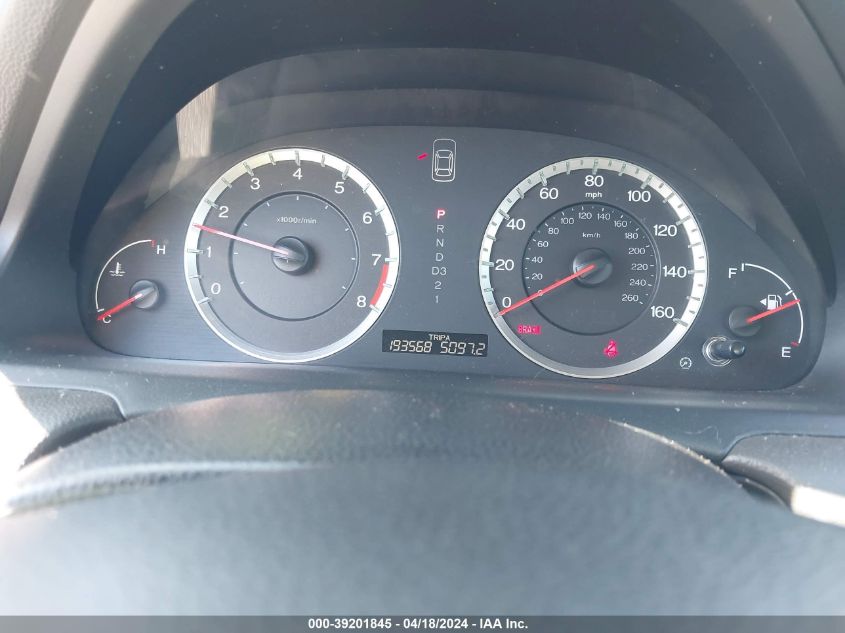 2009 Honda Accord 2.4 Ex-L VIN: 1HGCP26849A075035 Lot: 39225176