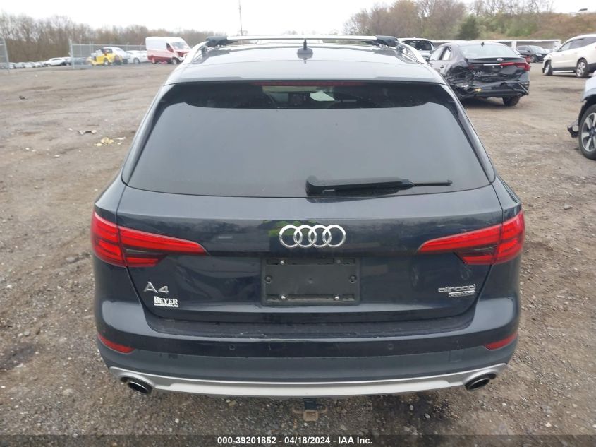 2017 Audi A4 Allroad 2.0T Premium VIN: WA18NAF42HA072810 Lot: 39201852