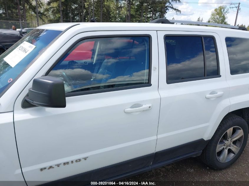 2016 Jeep Patriot High Altitude Edition VIN: 1C4NJRFB0GD673910 Lot: 39201864